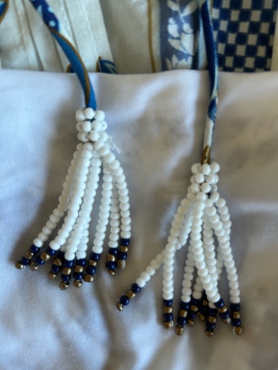 FARM Rio Ana Tapestry Cotton Blend Ruffle Top NWT Size Large - Picture 8 of 10